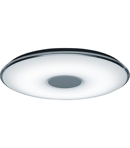 EGLO Mosiano Plafondlamp - Wandlamp - Badkamer - LED - 11 cm - Zwart/Wit