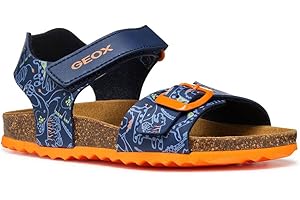 Geox Ghita Boy Sandalen/Sandaletten Jungen Blau/Gelb Sandalen/Sandaletten Shoes