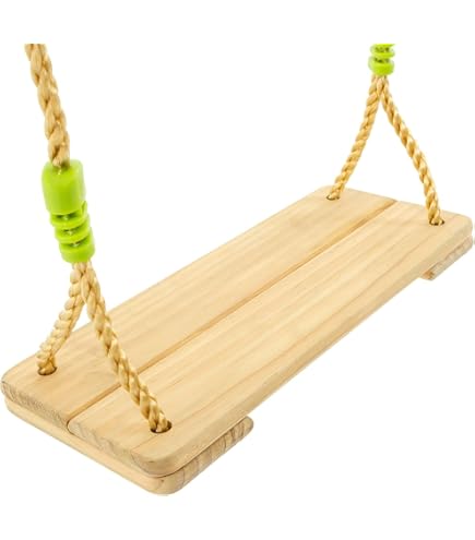 Balançoire Bois Trigano 2,5m - Pour Portique Enfant +3 Ans