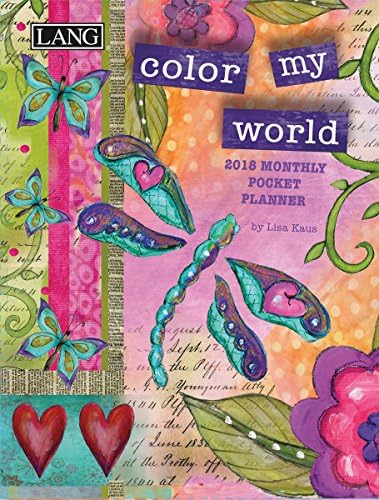 LANG - 2018 Monthly Pocket Planner - "Terry Redlin" - Artwork By Terry Redlin - 13 Month - January to January - Portable 4.5" x 6.5"