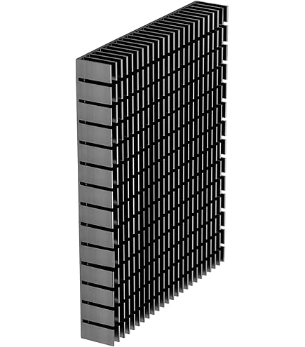 Disipador de calor ANGGREK de aluminio para luz LED 300x140x20mm