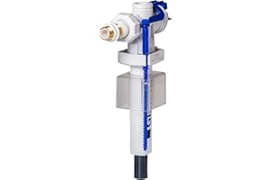 MIUFA Vanne d'entrée en laiton, remplissage latéral de 9,5 mm, compatible avec réservoir de chasse d'eau Geberit Impuls 383, valve d'admission de réservoir de toilette de rechange