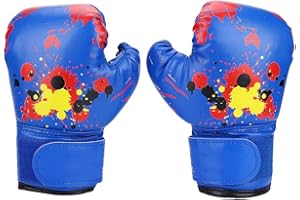 DIOCHE Gants de Boxe Respirants pour Enfants, Gants de Boxe en Cuir PU de Haute Qualité, Adaptés Aux Enfants Agés de 2 à 11 Ans pour Pratiquer La Boxe, Le Muay Thai et L'entraînement Au Combat