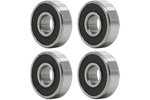 MAPLE ACE 607 2RS Kugellager Supreme Gummidichtung 7x19x6 mm, 607 2RS (4 Stk.)