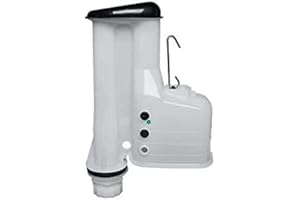 HOUSLER Compact Dual Flush Adjustable Toilet Syphon – Cistern Siphon with Adjustable Height & Flush, Universal 1.5" Base Bottom Outlet, WC Cistern Replacement, DIY Fit – WRAS, UPC, CE Approved