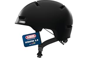 ABUS Scraper 3.0 City Helmet - Durable Bicycle Helmet for City Traffic - for Women and Men