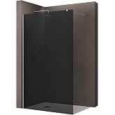 Doporro Walk-In Duschwand – 120x200 Cm, 8 Mm ESG-Sicherheitsglas, Satiniert, Mit Nano-Beschichtung