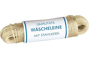 HOMEXPERT Home Xpert Storm Wäscheleine Vollstahleinlage Stärke 5 mm Länge 30 oder 50 m beschichtet 30 m