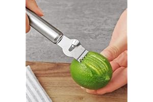 Zonster Gadgets Cuisine Acier Inoxydable Éplucheur Citron Éplucheur Zester Grateau Citron Orange Gratte Orange Râle Outils Outils Barres Accessoires
