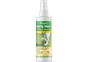 NaturVet 79909011 Potty Here Training Aid Spray, 8 oz by NaturVet