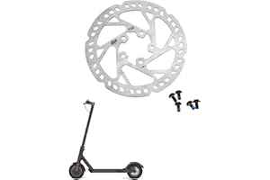 Fututech - Disco del Freno per Xiaomi PRO Pro2, in Acciaio Inox, Accessorio per Scooter Elettrico, Pezzo di Ricambio per Monopattino Elettrico