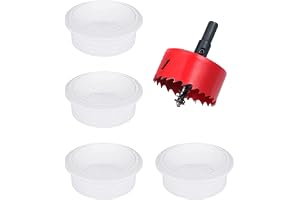 4 stycken skrivbordskabelgenomföring, 60 mm sladdhål för skrivbord med hålsåg, kabeldragning för intryckning, hålskydd sladdhål för skrivbord