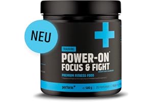 ‎PERFORM+ Perform+® | Power-On Focus & Fight | 500g Pulver | Pre-Workout Booster | Fitness Booster | Trainingsbooster | Kraftsport Supplement | Made in Germany