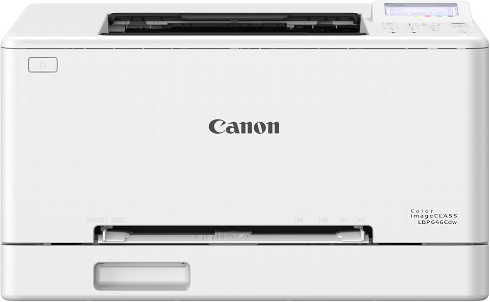 Canon Renkli imageCLASS LBP646Cdw Çift Yönlü Baskı için Kablosuz Lazer Yazıcı, Beyaz - 26 PPM Ev Ofis, Küçük Ofis Yazıcısı