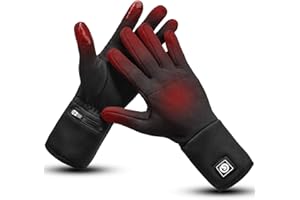 day wolf Podgrzewane rękawice, rękawiczki elektryczne dla mężczyzn i kobiet, bateria do ponownego ładowania, wodoodporny ogrzewacz do rąk na zimę