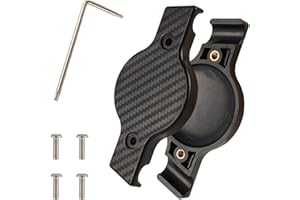 Hainue AirTag Fahrrad Diebstahlschutz Air Tag Fahrradhalterung AirTag Mountainbike Anti-Diebstahlschutz Mit Schrauben & Werkzeug Leichte Montage für BikeTag Saddle Airtag Satte