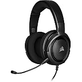 Corsair HS35 Stereo Oyuncu Kulaklığı, &Ccedil;ıkarılabilir Mikrofon, Discord Sertifikalı, PC/Xbox One/Xbox Series X ve S/PS5 ve PS4/