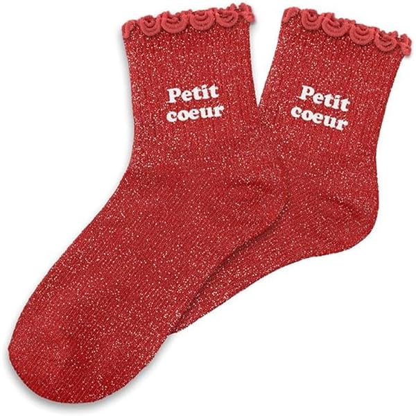Chaussettes Paillettes Enfant STC - Taille 6-10 Ans - 100% Coton Multicolore