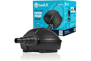 SWELL UK Swell Filter Pumps 2,300LPH | Garden Pond Pump | Filter Pump | 3 Year Guarantee