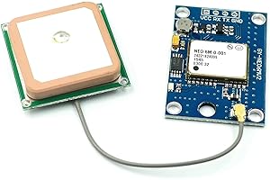ElectroWorldFR NEO-6M GPS Module avec antenne en céramique EEPROM APM 2.5 NEO-6M