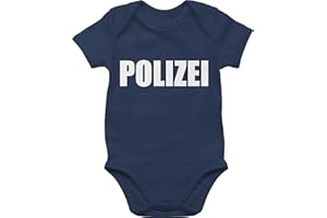 Shirtracer - Baby Body Junge Mädchen - Karneval & Fasching - Polizei I Polizeiuniform I Polizist I Polizeikostüm I SEK Polizistin I Police I SWAT
