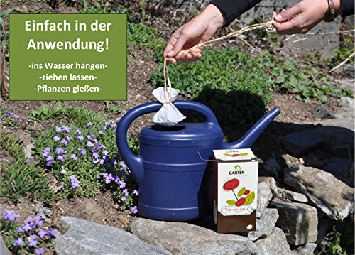 Bio Gemüse und Kräuterdünger – Tee für Pflanzen - 4