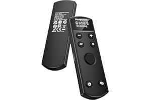 Für die Fernsteuerung von Canon-Kameras, Hanpusen Wiederaufladbarer Kabelloser Auslöser mit OLED-Bildschirm für R50/G7X Mark III/R8/R5/R/RP/R50 V/R10/R5 Mark II/M50/M200/6D Mark II, Ersetzt BR-E1