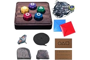 KUWUNG Gonggi Korean Folk Game - Classic Mini Grasping Stones for Hand-Eye Coordination, TV Fans and Kids