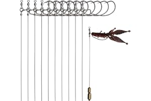 ‎DOVESUN Dovesun Tokio Rig Bausatz Punch Shot Rig Zubehör für die für das Barschangeln