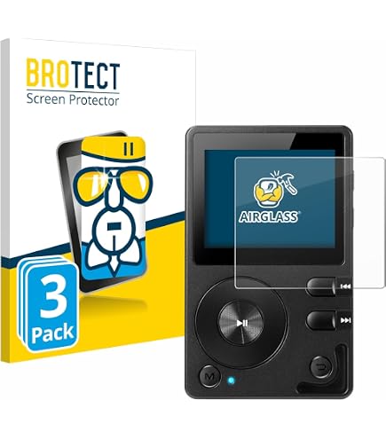 dipos I 6X Pellicola Protettiva Compatibile con FiiO X3 Mark III MP3