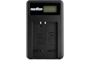 Norifon NB-11L LCD USB Cargador para Canon IXUS 132, 150, 155, 160, 170, 275 HS, PowerShot A2300, A2500, A2600, PowerShot ELPH 110 HS, 115 IS, 130 IS, 320 HS Cámara y Más