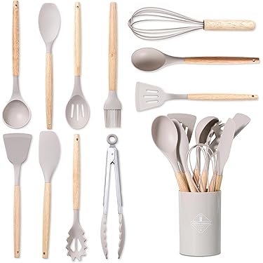 KRONENKRAFT® 26-delige keukenset keukenaccessoires, kookset, kookaccessoires, huishoudhulpset, spatel, garde enz