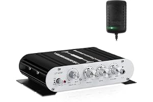HiFi ljudförstärkare, 2,1CH stereoförstärkare, RMS 20 Wx2 40 W ST-838