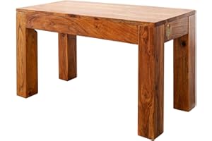 MASSIVMOEBEL24.DE Akazie Massivmöbel Bank 80x35 Honig Holz massiv Möbel Oxford #11