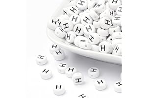 Handicraft Emporium | Perline rotonde piatte in acrilico | Circa 50 g | H