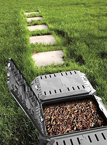 Prosperplast komposter, schwarz, 82 x 60 x 30 cm, IKSM1200C-S411 - 4
