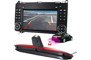 DYNAVSAL 7 Zoll Android Autoradio mit GPS-Navigation, WiFi, Bluetooth, Phone Mirrorlink, FM-RDS-Radio +HD Nachtsicht Auto Rückfahrkamera Ersatz für Mercedes Benz Vito W447 Kasten Tourer V260 Mixto 3 ab 2014