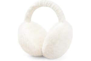 Becellen Orejeras Mujer, Invierno Cálidas Orejeras Frio Plegable Tamaño Earmuffs Ajustable Suave Confortable Orejeras Resistentes Viento Ear Warm para Hombres Mujeres