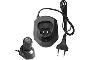 DOZYLIVE 12V Cargador para Bosch 10.8/12 Voltios AL1115CV, Reemplazo Rápido del Cargador Batería de Litio Compatible con BAT411 BAT412 BAT413 BAT414, Conectar y Usar