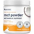 NativePath: MCT Oil Powder - Made from Real Coconut Oil - 25 Servings - Premium Medium-Chain Triglycerides for Energy and Brain Health Support - Keto, Paleo and Vegan - Fast Absorption and Conversion