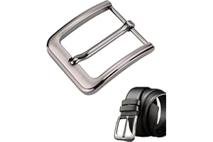 JUKOTA 1 Piezas Hebillas Cinturon,Hebilla De Cinturón De 38-40 Mm,Hebillas De Metal Para Cinturones,Metal De Cinturóns,Hebilla De Repuesto Cuadrada De Una Sola Hombres Para Cinturóns Ancho