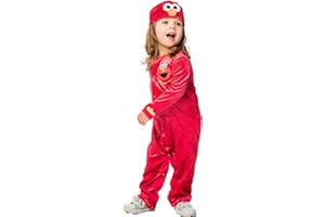 RUBIE'S Rubies Official Sesame Street Baby Elmo Costume, Baby Fancy Dress