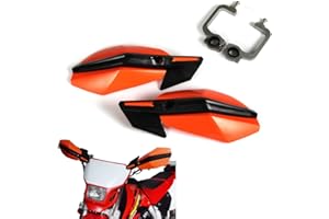 AN XIN Un Xin 7/8 Inche 1 1/8 Inches Paramani Paramani Protezione Schermo per K.T.M EXC Excf Sxf SX Mxc SxS MX XC Xcw Xcf Xcfw LC4 Egs Dirt Bike off Road (Arancione)