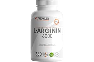 L-Arginin 360 Kapseln vegan - mit 6000 mg hochwertigem L-Arginin aus Fermentation (davon 6000 mg reines L-Arginin) je Tagesdosis - L-Arginin in Base-Form - laborgeprüft mit Zertifikat - vegan
