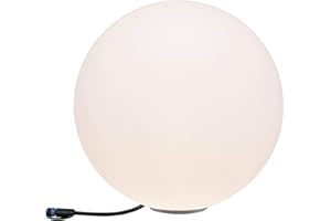 ‎PAULMANN Paulmann 94178 Plug & Shine Lichtobjekt Globe IP67 3000K 24V 94178 Kugelleuchte Aussenleuchte Gartenbeleuchtung Terassenbeleuchtung, Mittel