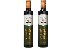 Pepo Papa - Huile de pépins de citrouille - Huile Pure Premium grillée et pressée à froid - Végétalien (2 x 500 ml)