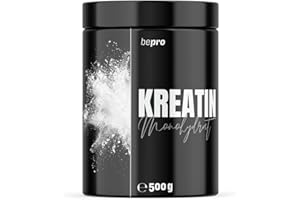 ‎BETTERPROTEIN Creatin Pulver 500g - Vegan - Halal - Meshfaktor 200 - Dose - Neutral - Kreatin - bepro® -