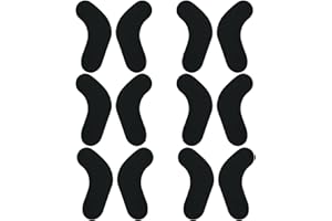 BNOYONERAS Ski Boot Fitting Foam Pads, 6 Pairs Ski Boot Ankle Pads, Universal Self Sticky Snowboard Boots Foam Padding Skiing Accessories