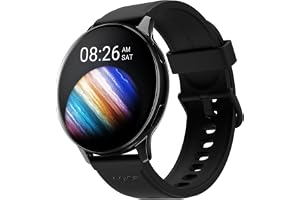 Noise Vortex Plus 1.46" AMOLED Display, AoD, BT Calling, Sleek Metal Finish, 7 Days Battery Life, All New OS with 100+ Watch Faces & Health Suite (Black)