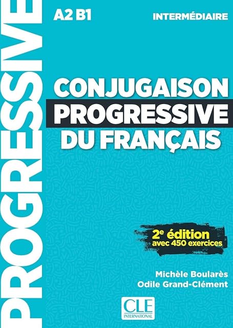 Portada de Conjugaison Progressive Du Français. Niveau Intermédiare. Nouvelle Couverture - 2ª Edition